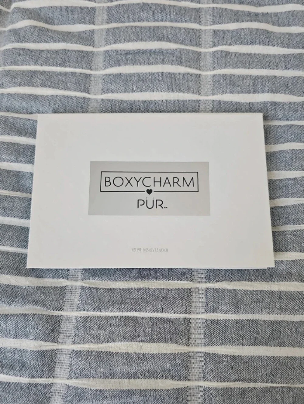 PUR x Boxycharm Eyeshadow Palette Limited Edition Matte Shimmer Neutral NWT